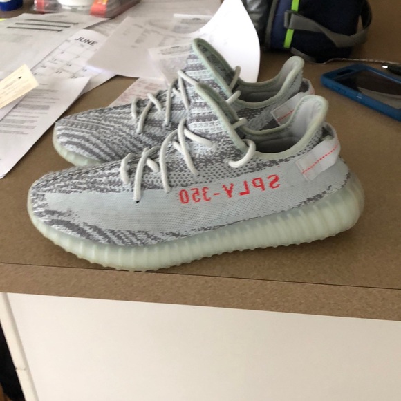yeezy blue tint size 12